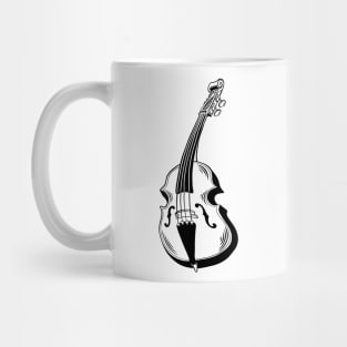 Upright bass Mug